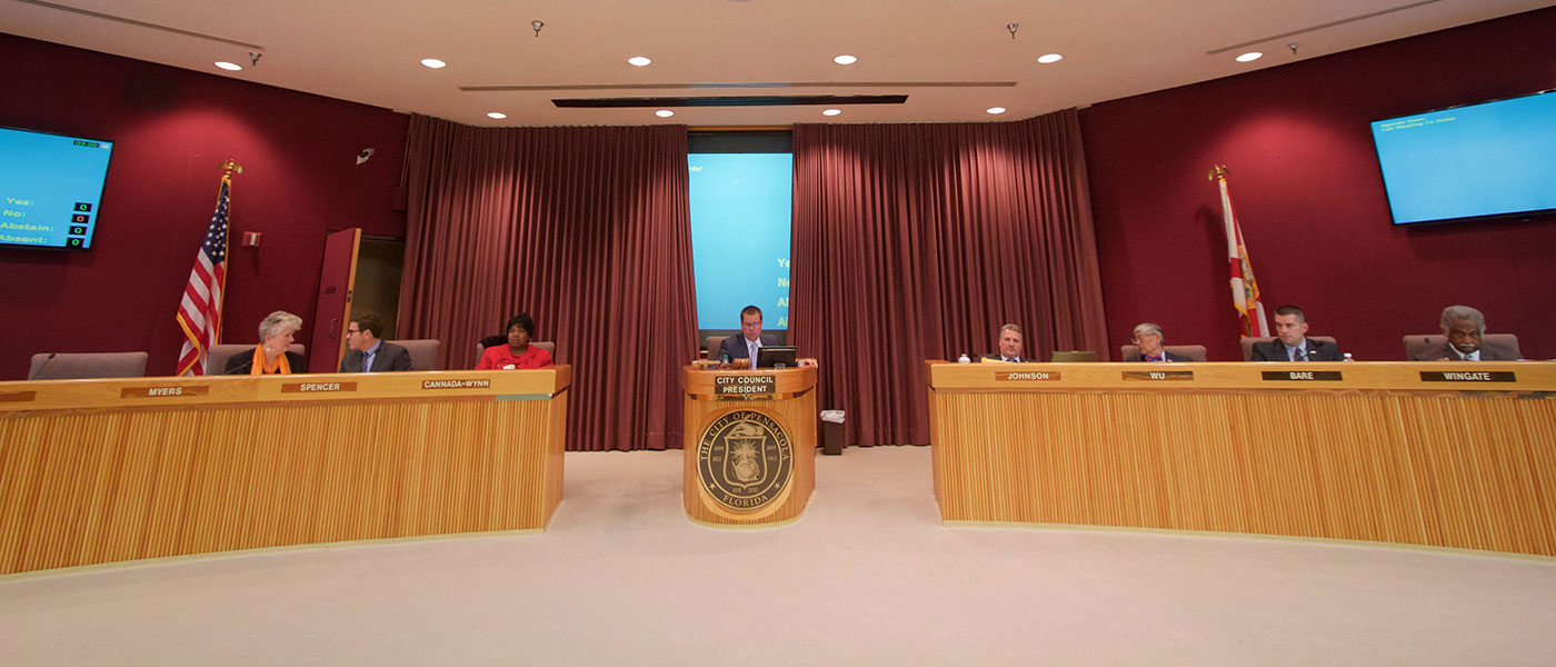 Pensacola council passes tentative budget