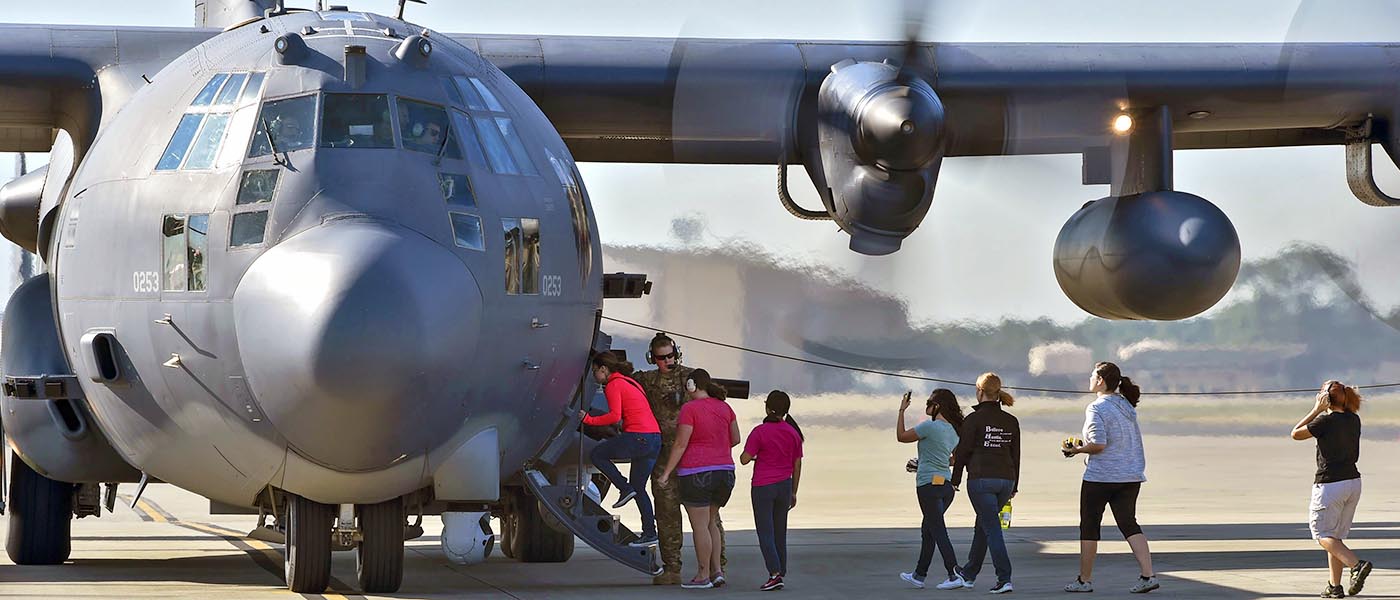 Hurlburt Field spouses go into the wild blue yonder