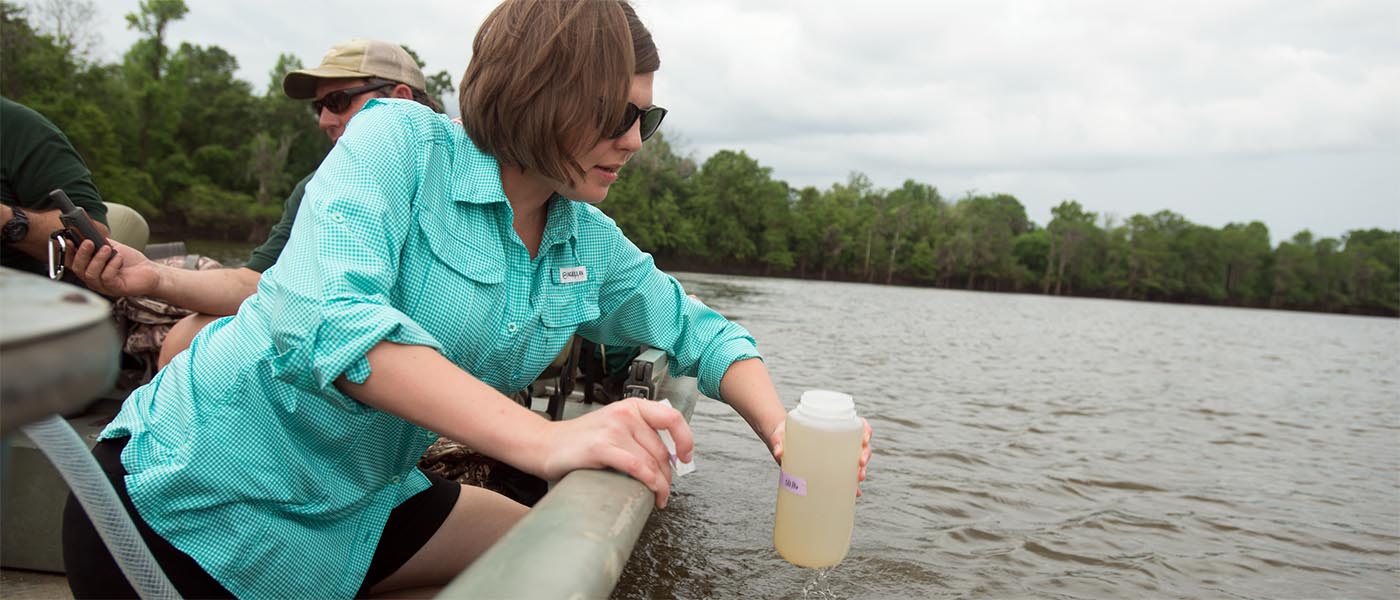UWF Professor Using DNA Testing to Look for Rare Sturgeon