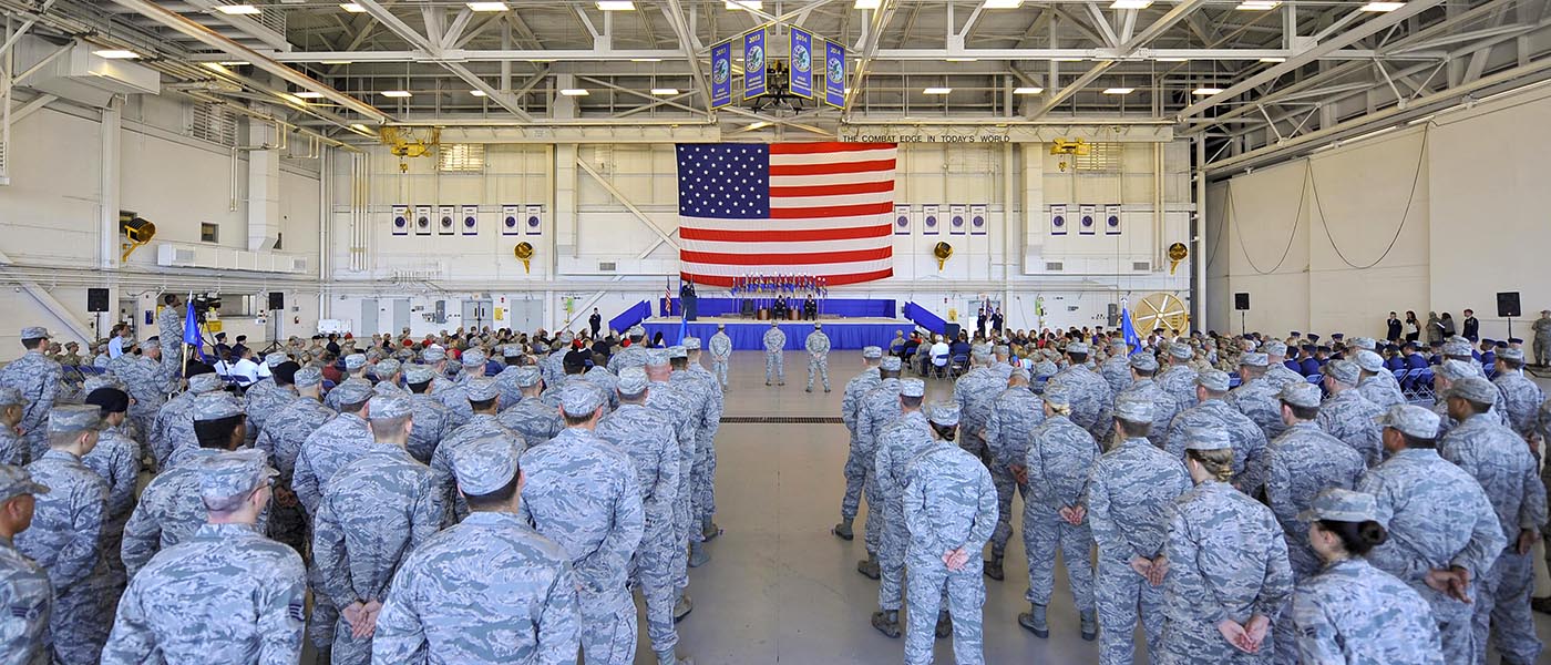 Palenske takes reins of Air Force’s busiest wing