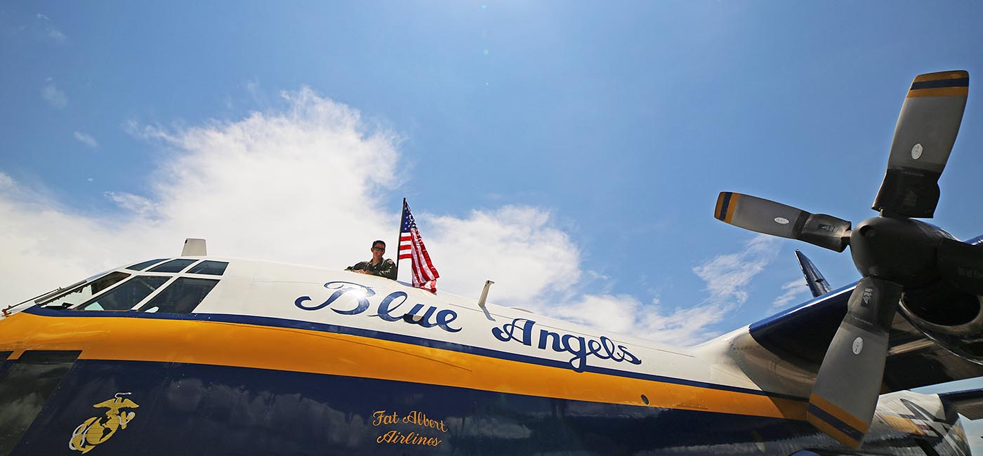 Blue Angels’ Fat Albert takes to the skies over Pensacola