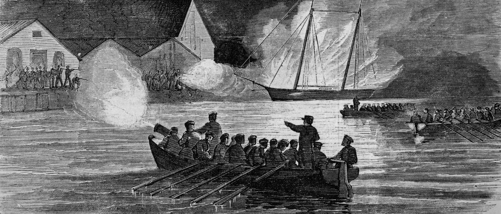 This Civil War ship burned to the bottom of Pensacola Bay