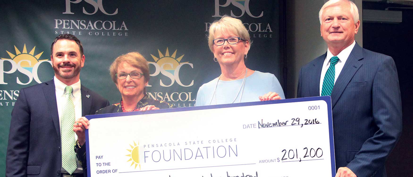Pensacola State College receives $200K donation