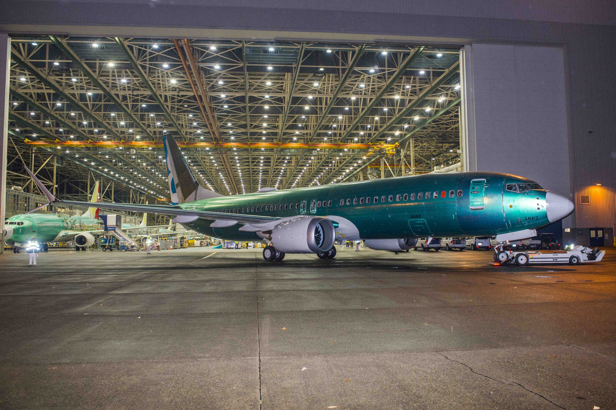 First 737 MAX Renton Factory Roll Out
