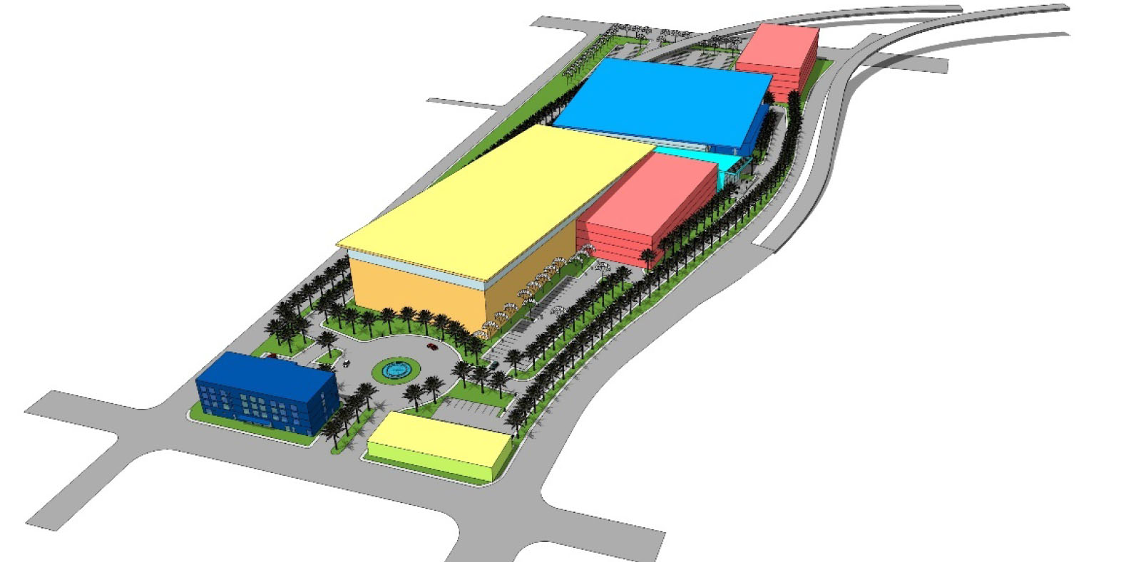 Conceptual renderings of proposed arena development in downtown Pensacola unveiled