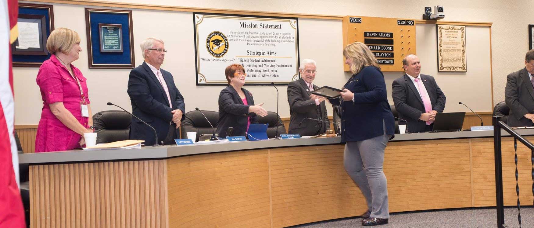 Escambia school board all white after gubernatorial appointment