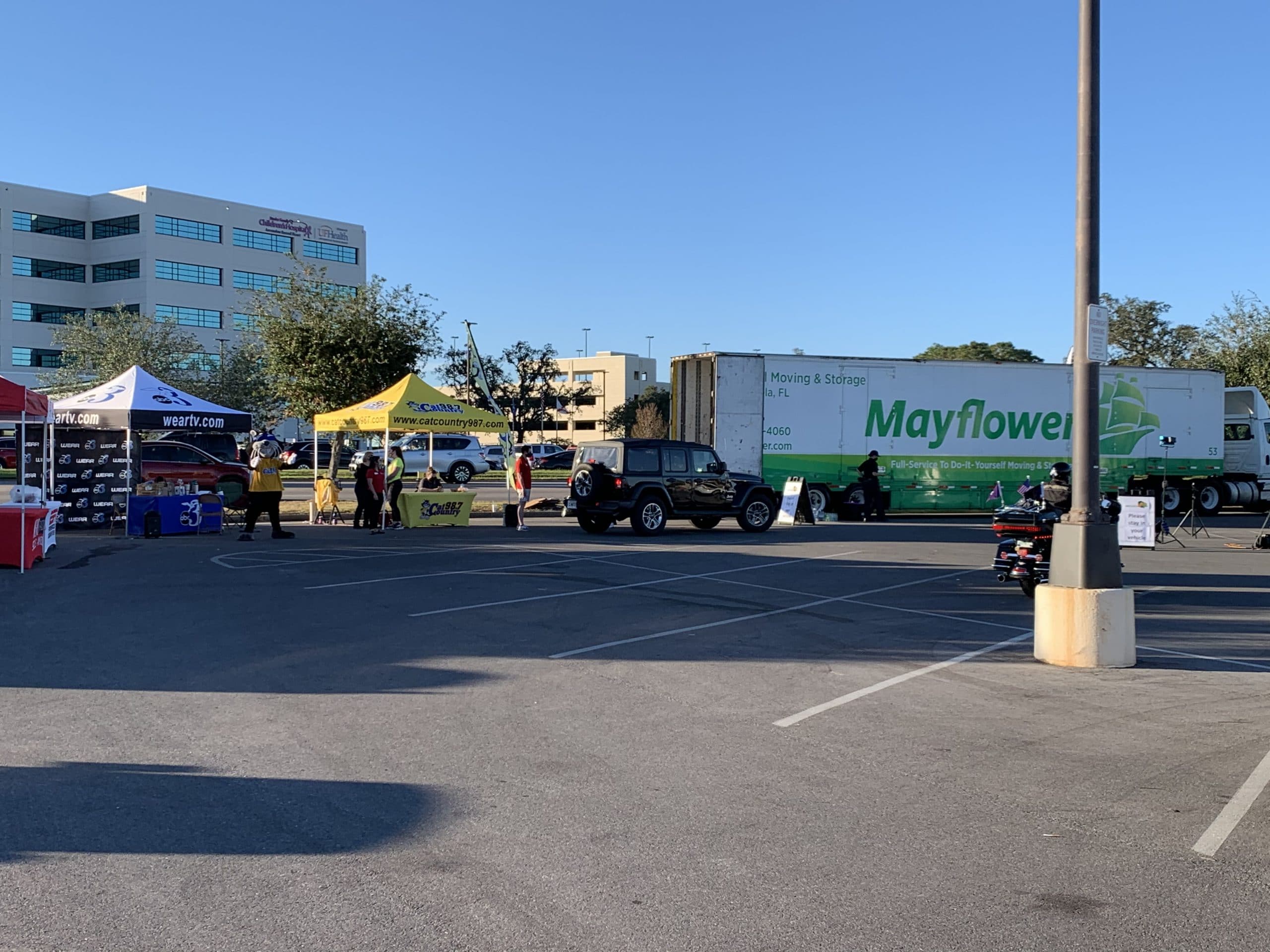 Fill the Mayflower happening at Cordova Mall