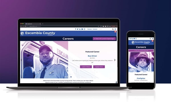 Escambia County Launches New Careers Portal Escambia County Career Portal