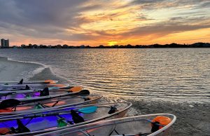 BTS with Elli: Pensacola Beach Glow Paddle
