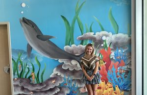 Local Artist is Spreading Joy at Baptist Hospital