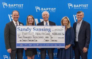 New Baptist Hospital Outpatient Lab to be Named in Honor of Sandy Sansing Family