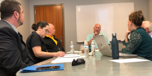 Native Cafe meets with VMS mentors in early 2023 
