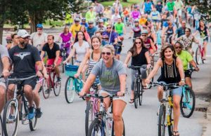 April Slow Ride rolls from East Hill‘s The Burrow