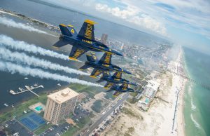 The Blues Beachside Bazaar During the Pensacola Beach Air Show