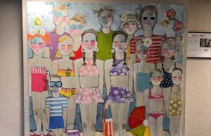 A Painting inspired by Lulu Gribbin