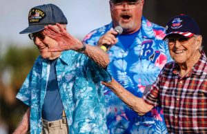 Centenarian Brothers & WWII Vets Have a Special First Pitch Moment