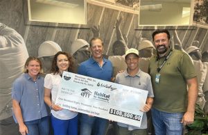 Waterboyz Donates $108,500 to Pensacola Habitat for Humanity