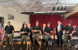Santa Rosa County Sheriff’s Hounds unit was honored today in Tallahassee