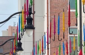 The Umbrella Sky is Back in Downtown Pensacola!