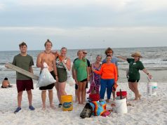 Santa Rosa County 4-H youth volunteers remove 158 pounds of marine debris from Navarre Beach