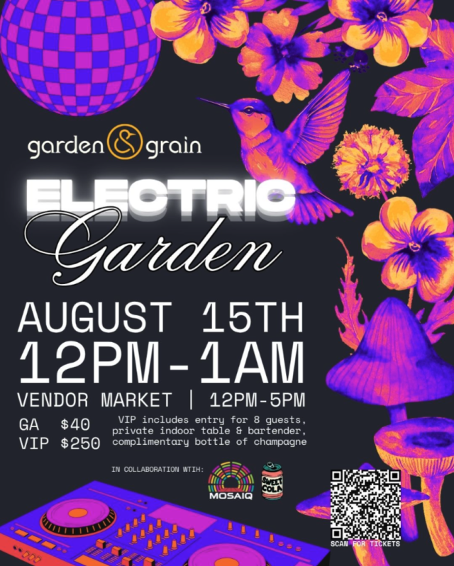 electric garden flyer